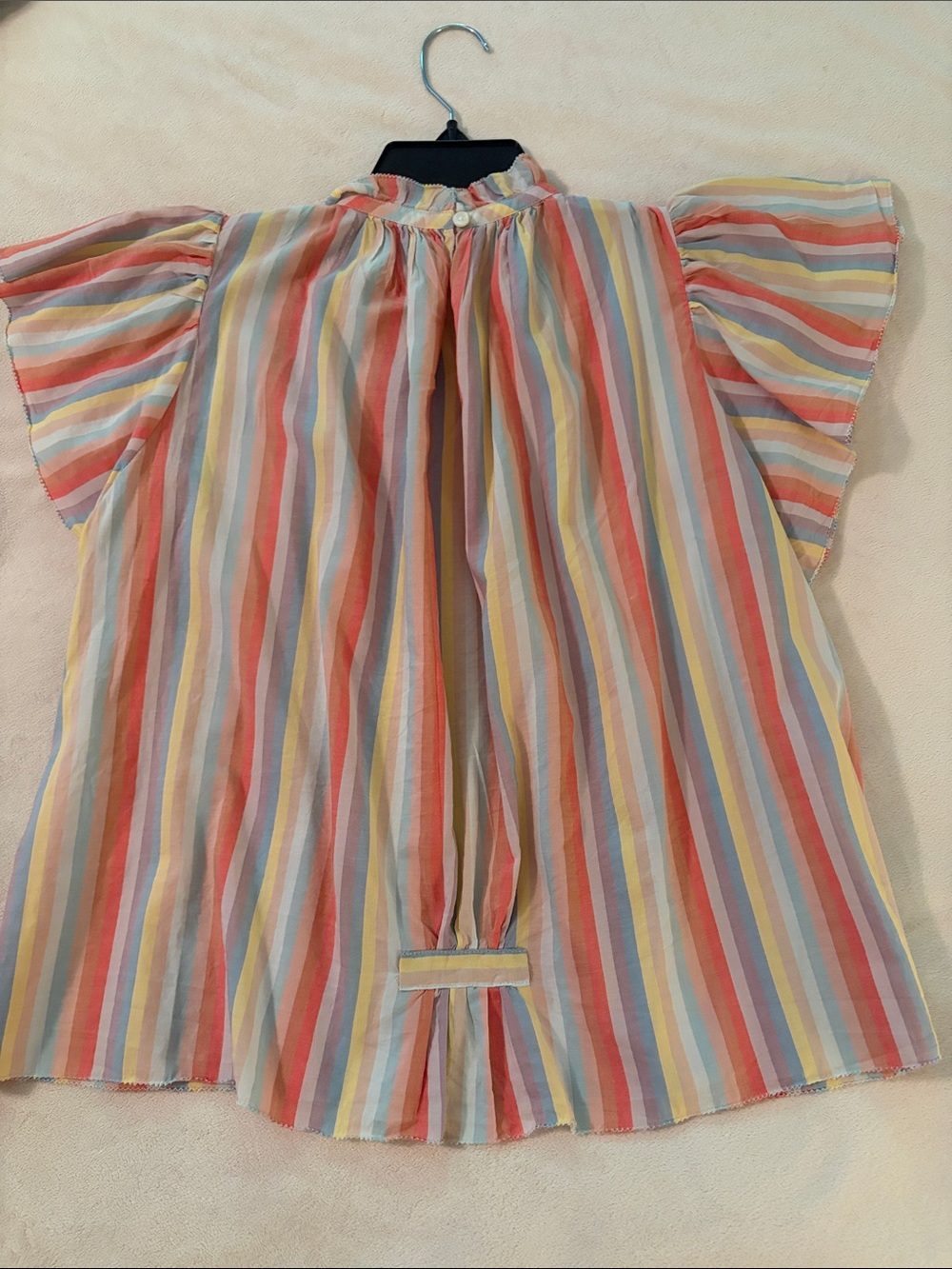 Trovata Multicolor Striped Top - Pastel Rainbow - Picture 3 of 4